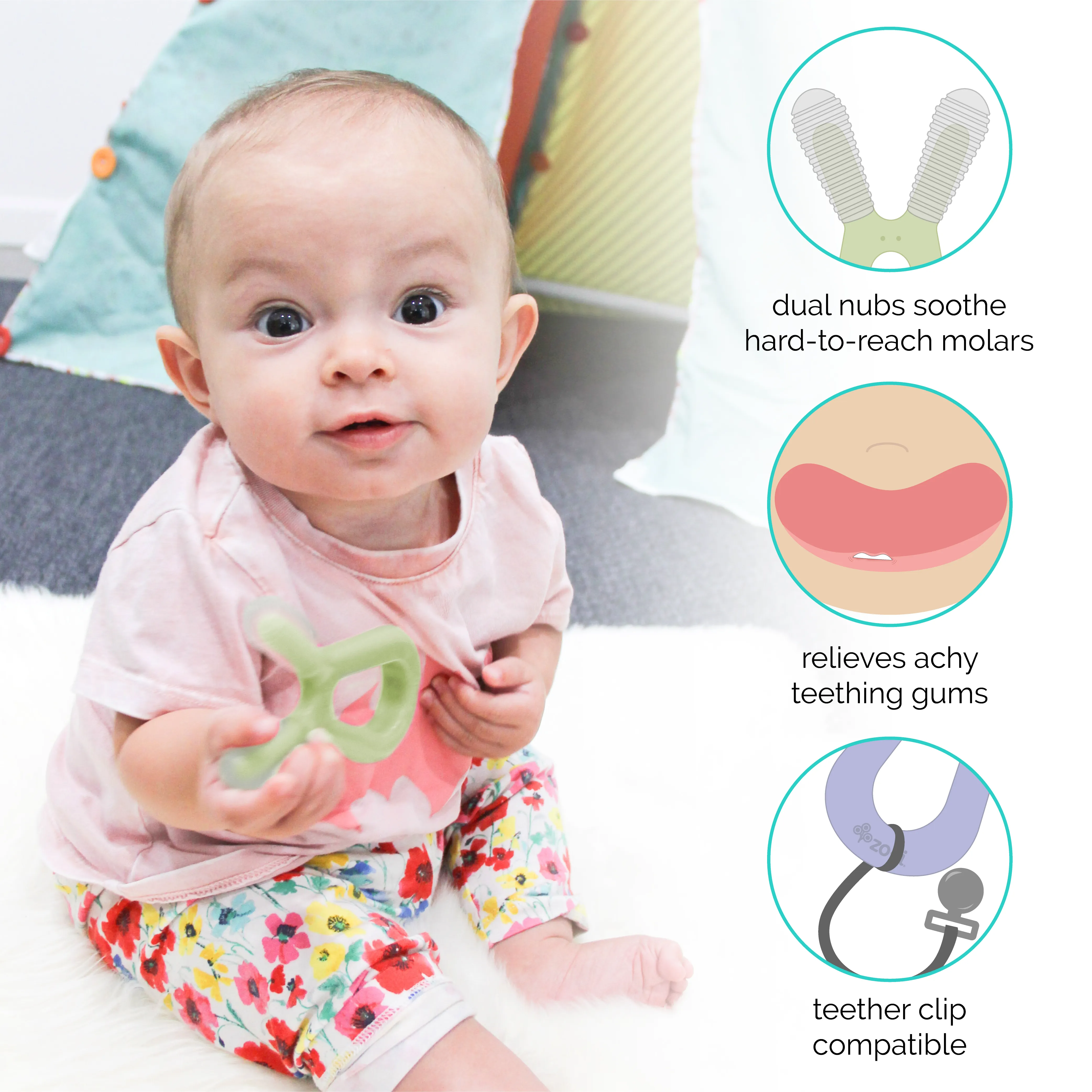 Zoli Bunny Teether