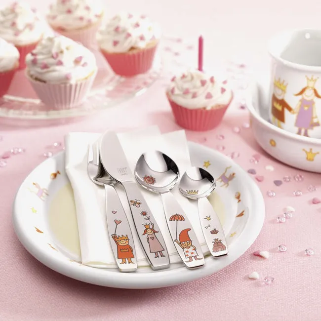 Zwilling | Emilie 4Pc Children's Flatware Set - Silver