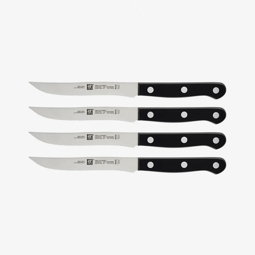 Zwilling | Steak Knife 4 Piece Set - Black